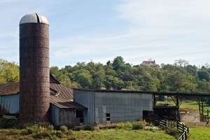 we stopped by to get apples an the way back and this was a neareby farm