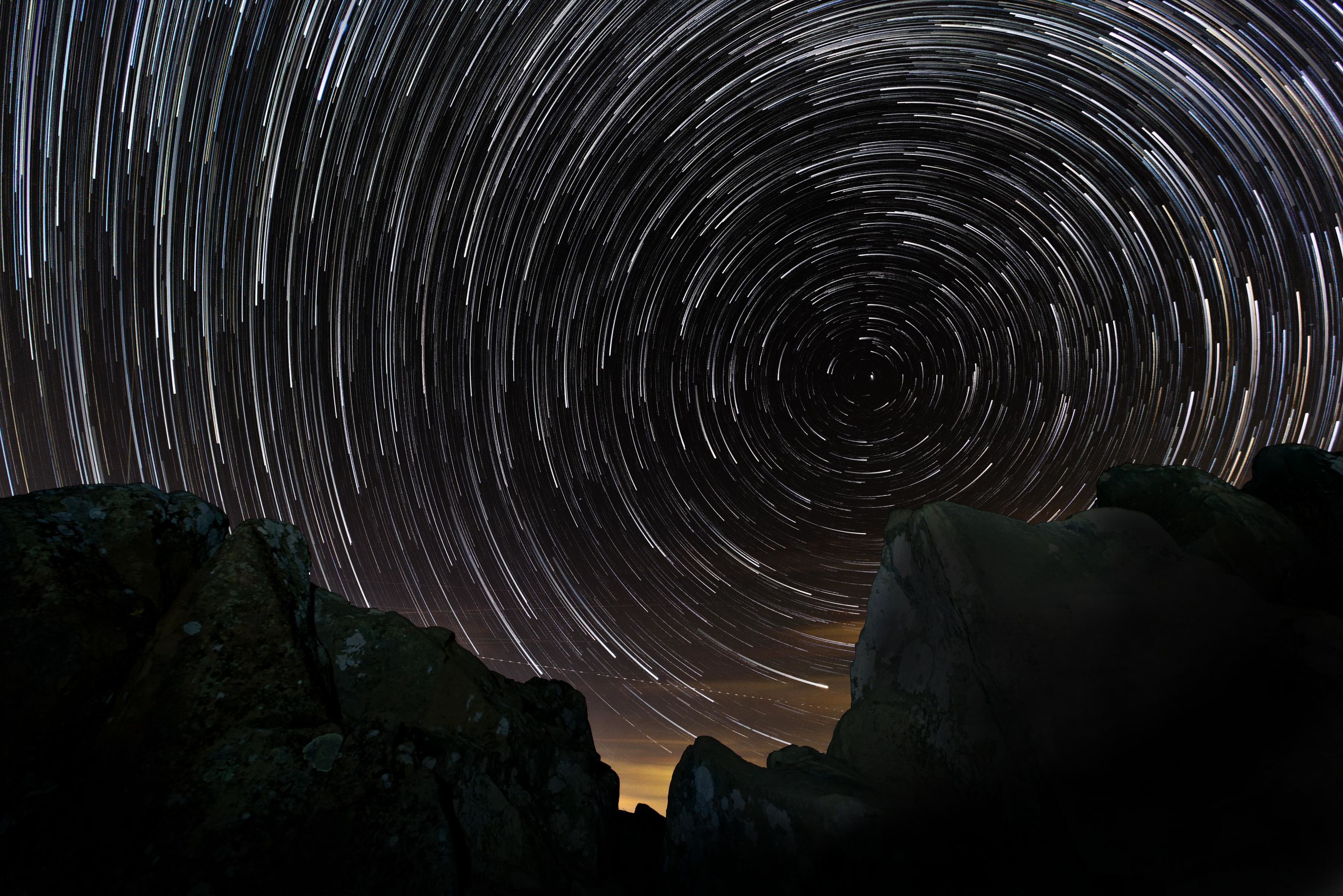 star trails